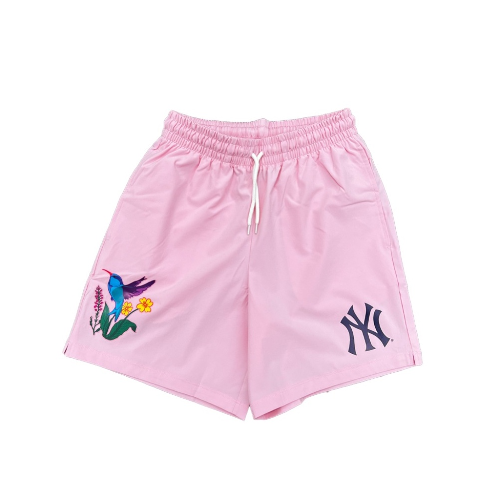 New Era Men's New York Yankees Blooming Shorts - Pink